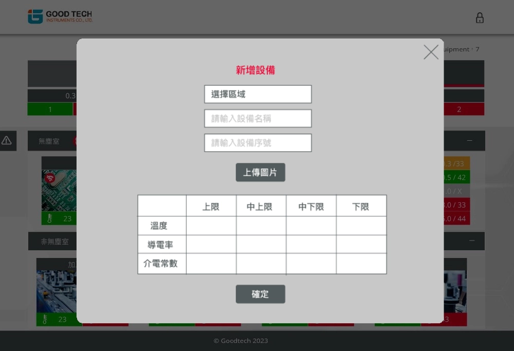 各數值雙重自訂閥值